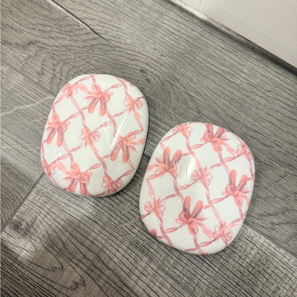 Wildflower pink bow airpod max case covers